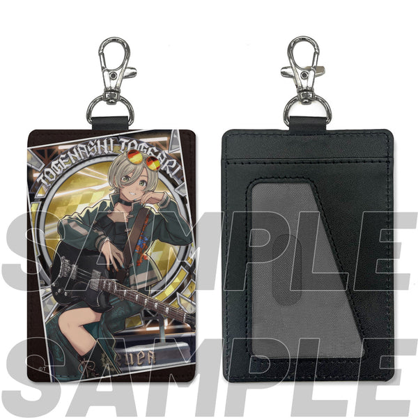 『ガールズバンドクライ』描き下ろし ルパ パスケース(ナスカン付き) 爆ぜて咲くVer.