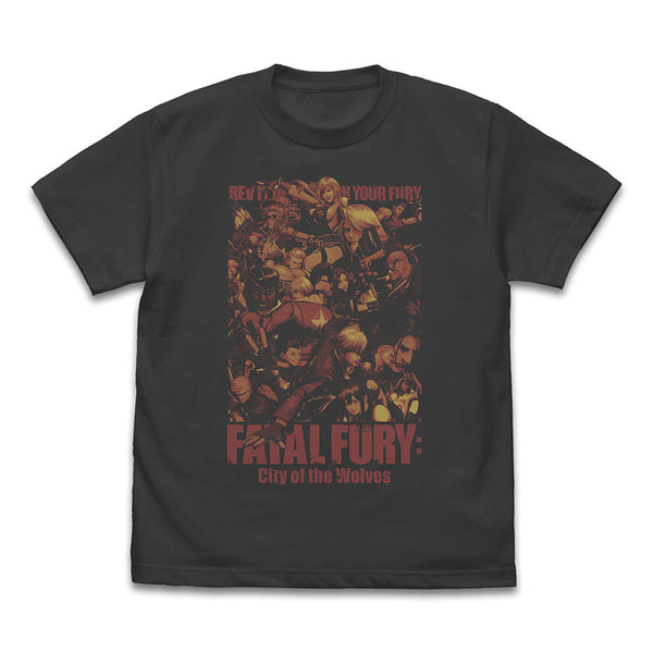 『餓狼伝説 City of the Wolves』キャラクター Tシャツ スミ XL