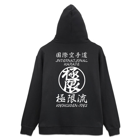 『THE KING OF FIGHTERS XV』極限流空手 ジップパーカー ブラック L