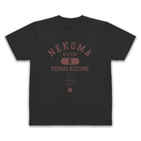 『ハイキュー!!』孤爪研磨 カレッジドライTシャツ ブラック M