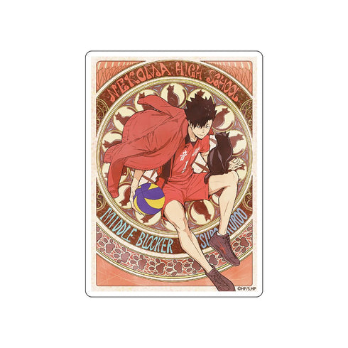 『ハイキュー!!』黒尾鉄朗 屋外対応ステッカー 飛翔Ver.