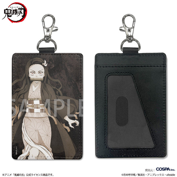 『鬼滅の刃』竈門禰豆子 パスケース(ナスカン付き)