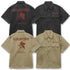 『EVANGELION』NERV ワークシャツ グレー XXL