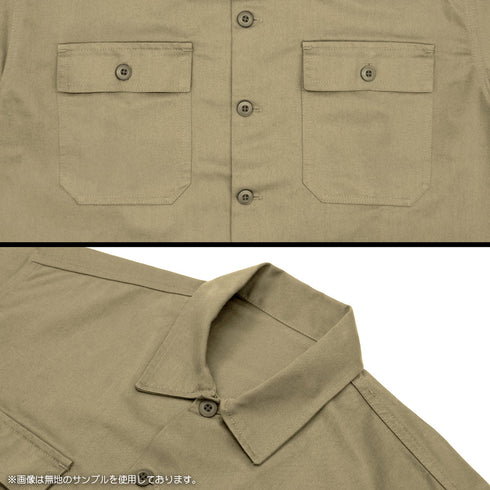 『EVANGELION』NERV ワークシャツ グレー XXL