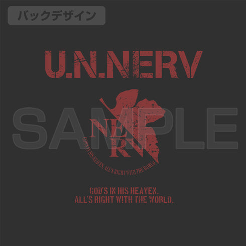 『EVANGELION』NERV ワークシャツ サンドカーキ XXL