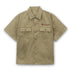 『EVANGELION』NERV ワークシャツ サンドカーキ XXL