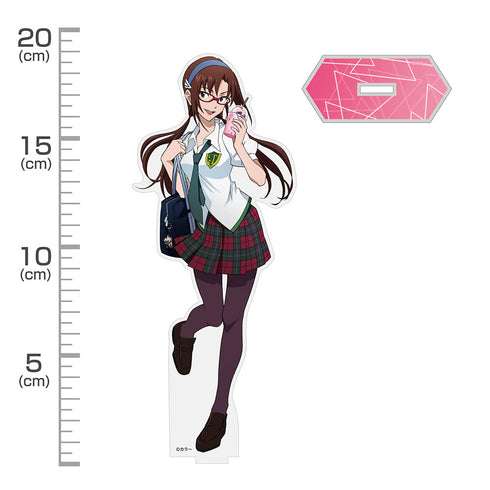 『EVANGELION』描き下ろし 真希波・マリ・イラストリアス アクリルスタンド(大) 制服Ver.