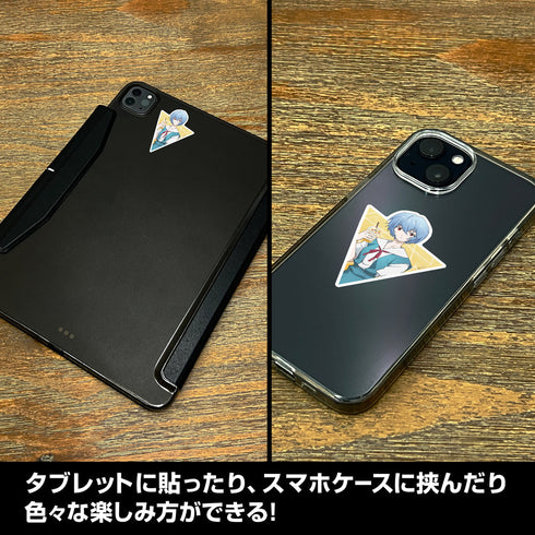 『EVANGELION』描き下ろし 綾波レイ ミニステッカーセット 制服Ver.