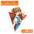 『EVANGELION』描き下ろし 式波・アスカ・ラングレー ミニステッカーセット 制服Ver.