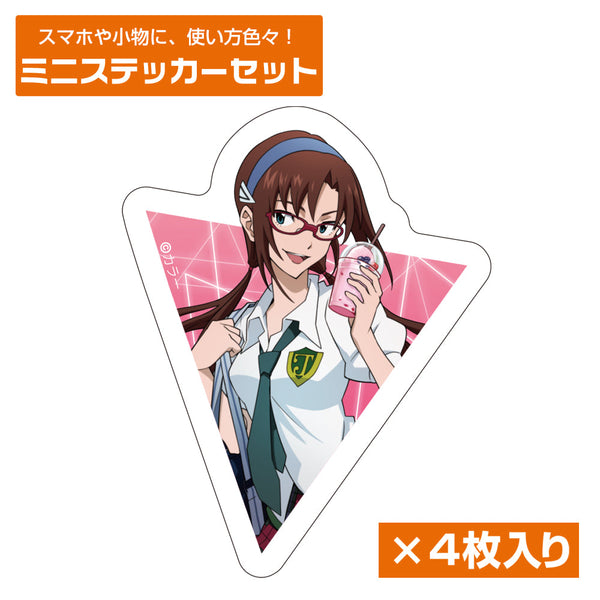『EVANGELION』描き下ろし 真希波・マリ・イラストリアス ミニステッカーセット 制服Ver.