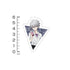 『EVANGELION』描き下ろし 渚カヲル ミニステッカーセット 制服Ver.