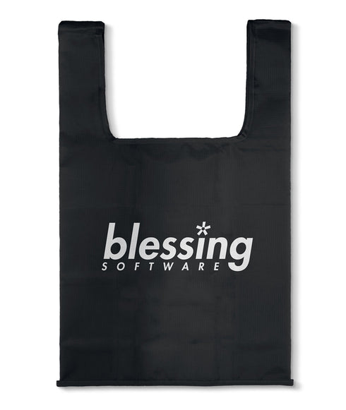 『冴えない彼女の育てかた』Fine blessing software ロゴ エコバッグ ブラック