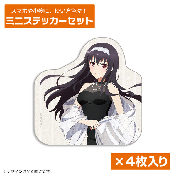 『冴えない彼女の育てかた』描き下ろし 霞ヶ丘詩羽 ミニステッカーセット Blooming dress Ver.