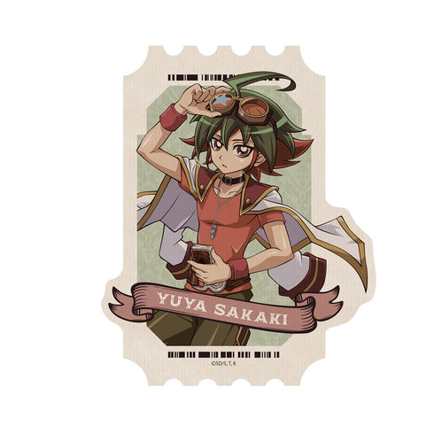 『遊☆戯☆王ARC-V』描き下ろし 榊遊矢 屋外対応ステッカー オフモードの決闘者Ver.