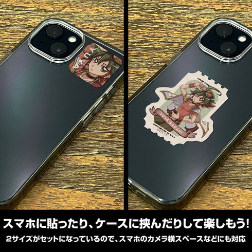 『遊☆戯☆王ARC-V』描き下ろし 榊遊矢 ミニステッカーセット オフモードの決闘者Ver.