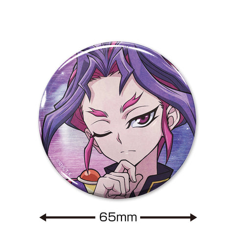 『遊☆戯☆王ARC-V』描き下ろし ユーリ 65mm缶バッジ オフモードの決闘者Ver.
