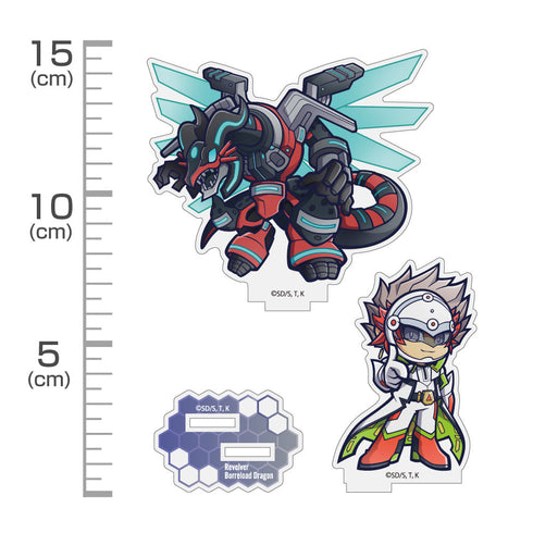 『遊☆戯☆王VRAINS』リボルバー&ヴァレルロード・ドラゴン アクリルスタンド