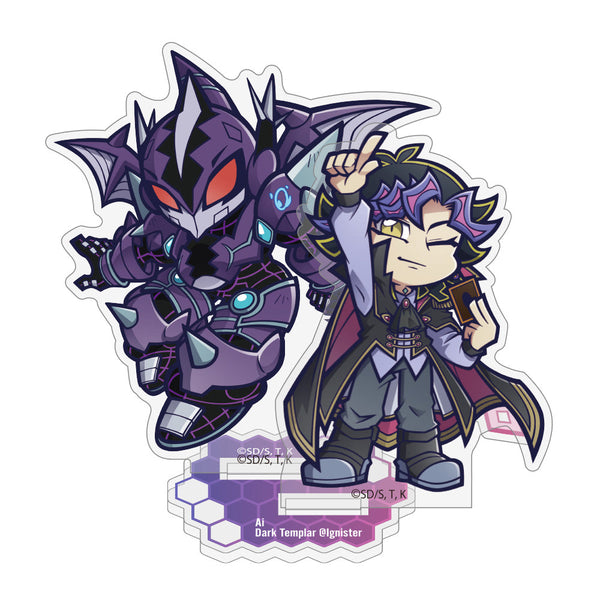 『遊☆戯☆王VRAINS』Ai(人間態)&ダークナイト@イグニスター アクリルスタンド