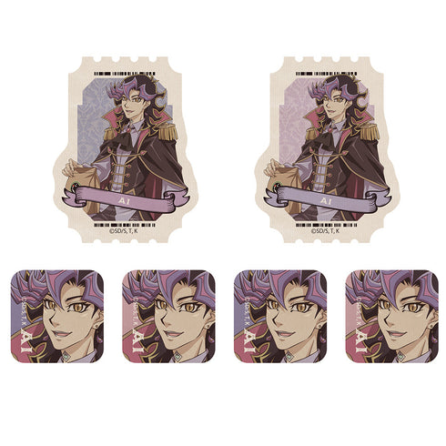 『遊☆戯☆王VRAINS』描き下ろし Ai(人間態) ミニステッカーセット オフモードの決闘者Ver.
