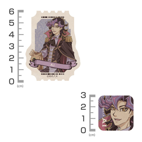 『遊☆戯☆王VRAINS』描き下ろし Ai(人間態) ミニステッカーセット オフモードの決闘者Ver.
