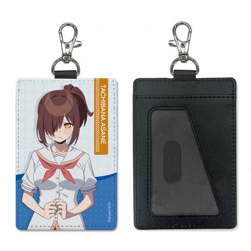『ぬきたし THE ANIMATION』橘麻沙音 パスケース(ナスカン付き)
