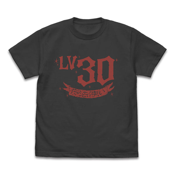 『アイテムヤ』Lv.30魔法使い Tシャツ スミ M