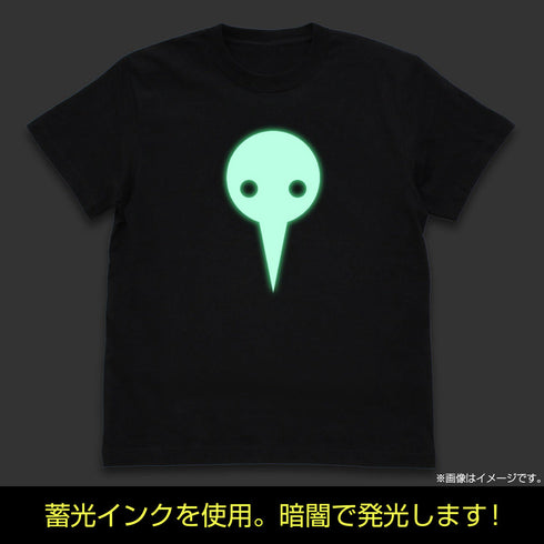 『EVANGELION』使徒 蓄光Tシャツ ブラック L