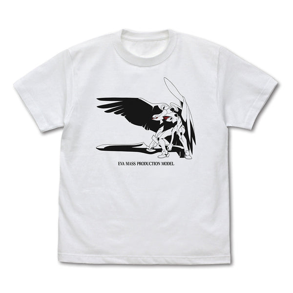 『EVANGELION』新世紀エヴァンゲリオン劇場版 EVA量産機 Tシャツ ホワイト M
