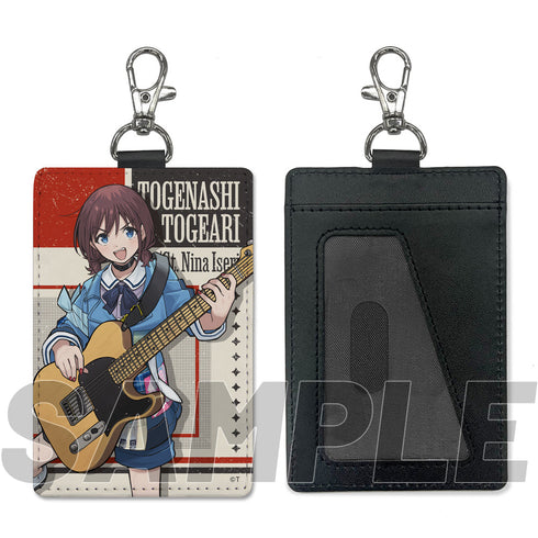 『ガールズバンドクライ』描き下ろし 井芹仁菜 パスケース(ナスカン付き) 運命の華Ver.