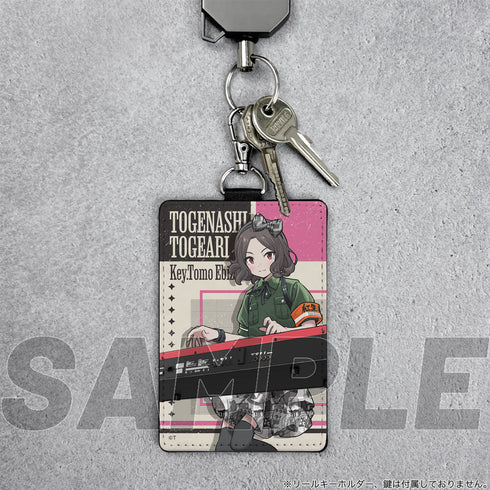 『ガールズバンドクライ』描き下ろし 海老塚智 パスケース(ナスカン付き) 運命の華Ver.