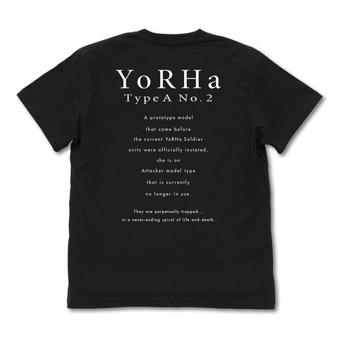 『NieR:Automata Ver1.1a』A2 Tシャツ ブラック L