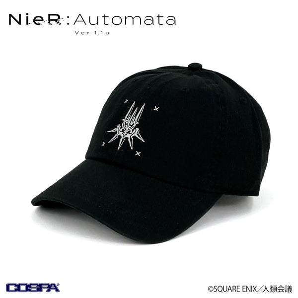 『NieR:Automata Ver1.1a』ヨルハ部隊 刺繍ローキャップ ブラック