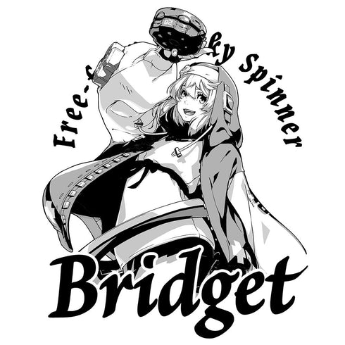 『GUILTY GEAR -STRIVE-』ブリジット 袖リブロングスリーブTシャツ ホワイト XL