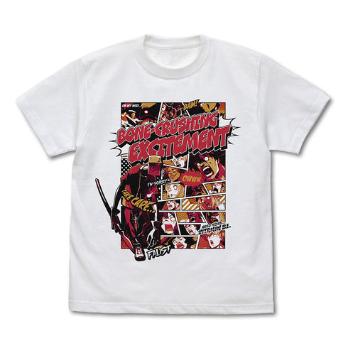 『GUILTY GEAR -STRIVE-』ファウスト「エキサイティング骨折」 Tシャツ ホワイト S