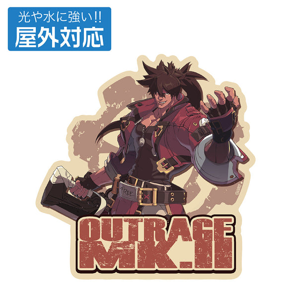 『GUILTY GEAR -STRIVE-』ソル=バッドガイ 屋外対応ステッカー