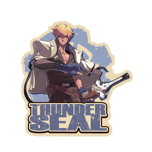 『GUILTY GEAR -STRIVE-』カイ=キスク 屋外対応ステッカー