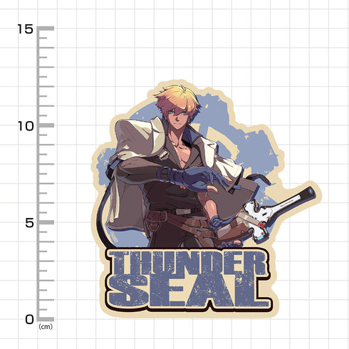 『GUILTY GEAR -STRIVE-』カイ=キスク 屋外対応ステッカー