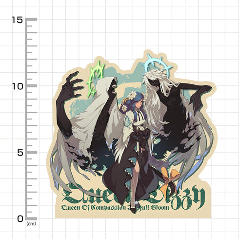 『GUILTY GEAR -STRIVE-』クイーン・ディズィー 屋外対応ステッカー