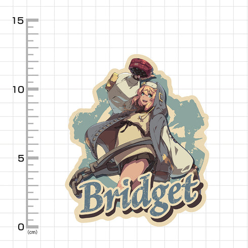『GUILTY GEAR -STRIVE-』ブリジット 屋外対応ステッカー