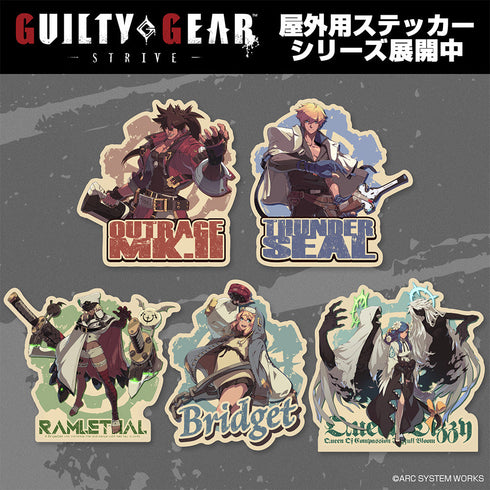 『GUILTY GEAR -STRIVE-』ラムレザル=ヴァレンタイン 屋外対応ステッカー