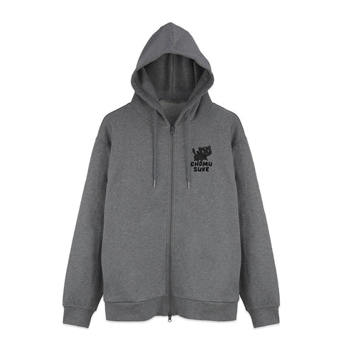 『この素晴らしい世界に祝福を!』ちょむすけ ジップパーカー Ver.4.0 ミックスグレー M