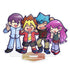 『遊☆戯☆王SEVENS』遊我&ルーク&ガクト&ロミン アクリルスタンド