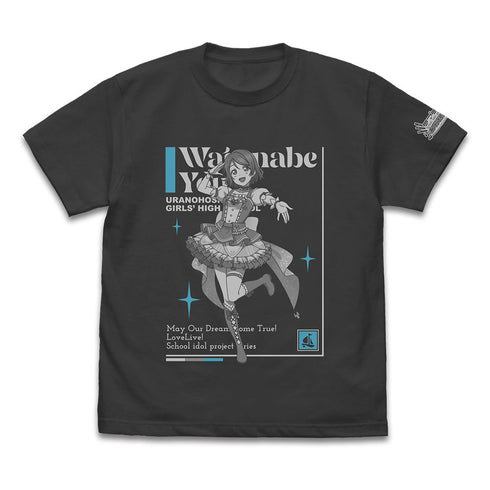 『ラブライブ!サンシャイン!!』渡辺曜 Tシャツ DREAM LIVE!! Ver. スミ XL