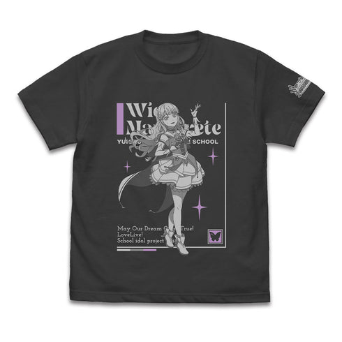 『ラブライブ!スーパースター!!』ウィーン・マルガレーテ Tシャツ DREAM LIVE!! Ver. スミ L