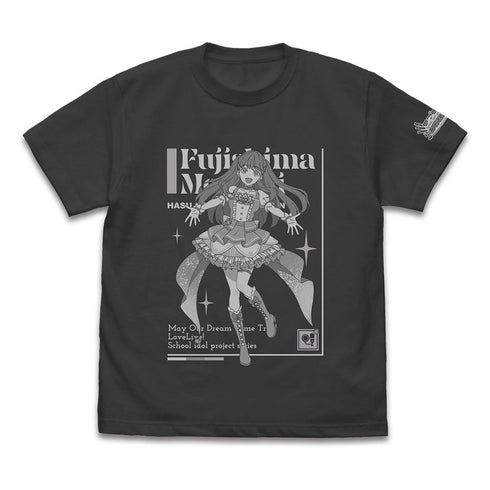 『ラブライブ!蓮ノ空女学院スクールアイドルクラブ』藤島慈 Tシャツ DREAM LIVE!! Ver. スミ M