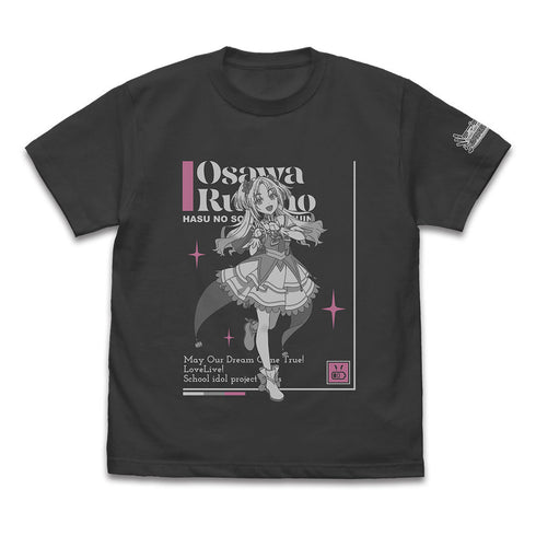 『ラブライブ!蓮ノ空女学院スクールアイドルクラブ』大沢瑠璃乃 Tシャツ DREAM LIVE!! Ver. スミ L