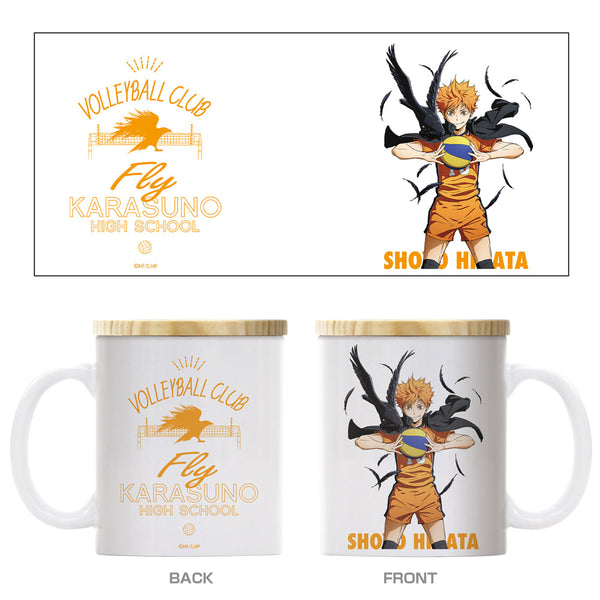『ハイキュー!!』日向翔陽 フタ付きフルカラーマグカップ 前進Ver.