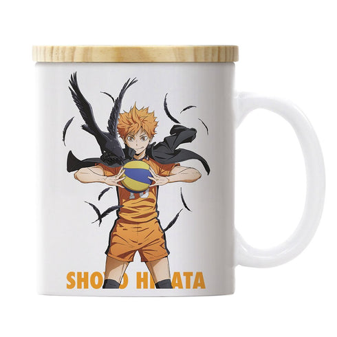 『ハイキュー!!』日向翔陽 フタ付きフルカラーマグカップ 前進Ver.