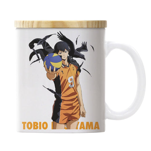 『ハイキュー!!』影山飛雄 フタ付きフルカラーマグカップ 前進Ver.