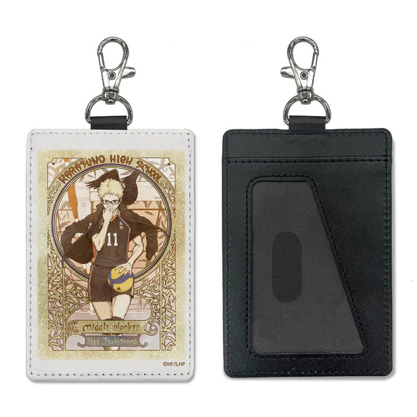 『ハイキュー!!』月島蛍 パスケース(ナスカン付き) 飛翔Ver.